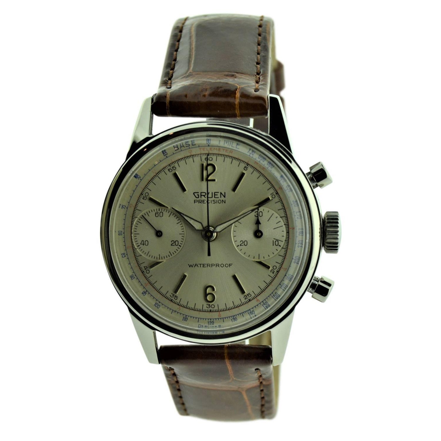 Gruen clearance chronograph watch
