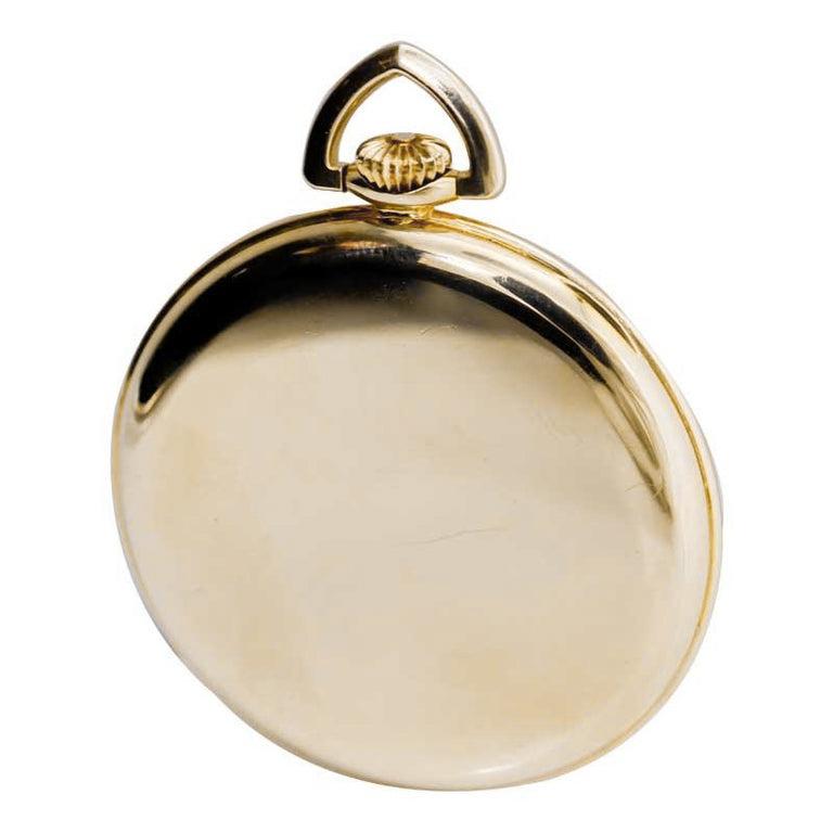 Gruen Watch Company Open Faced Pocket Watch circa 1930s with Original Box 3