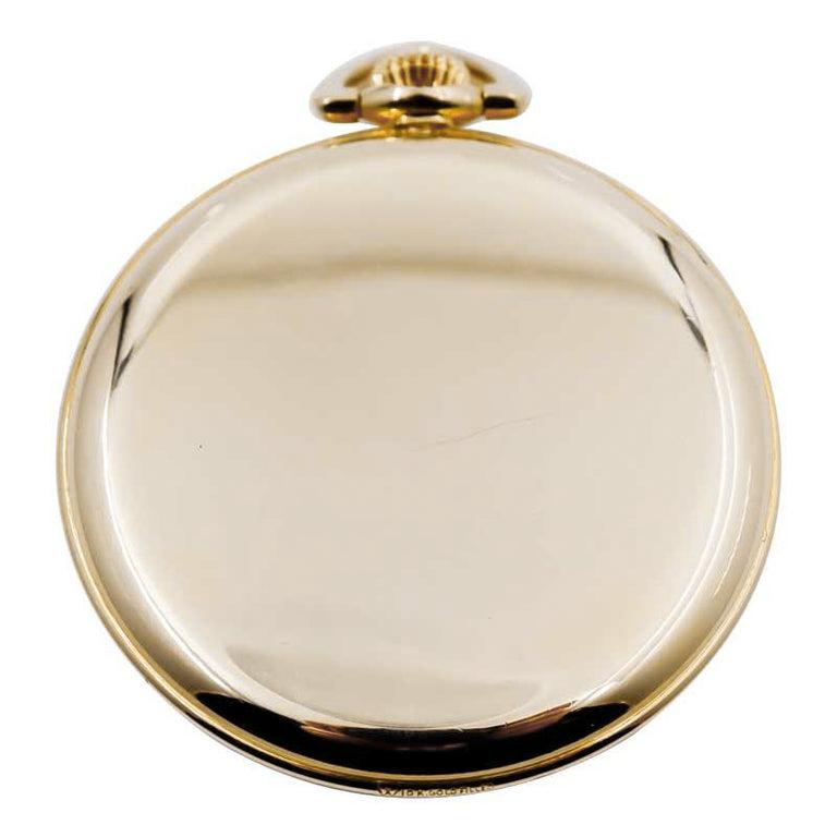 Gruen Watch Company Open Faced Pocket Watch circa 1930s with Original Box 1