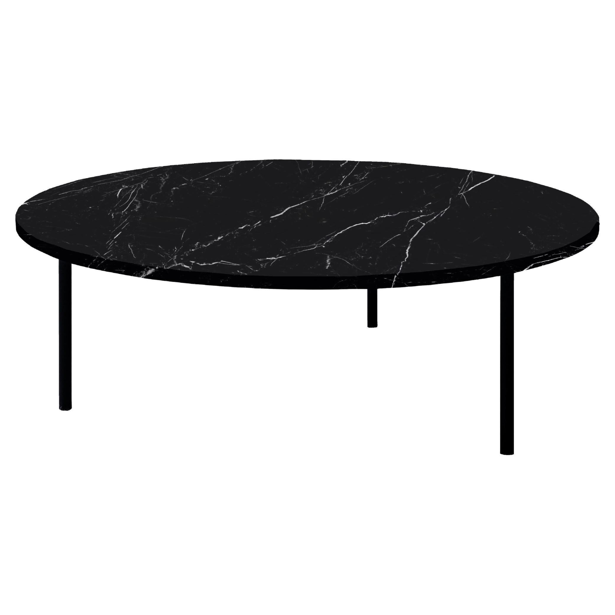 Mesa baja Gruff L Nero Marquina by Un'common