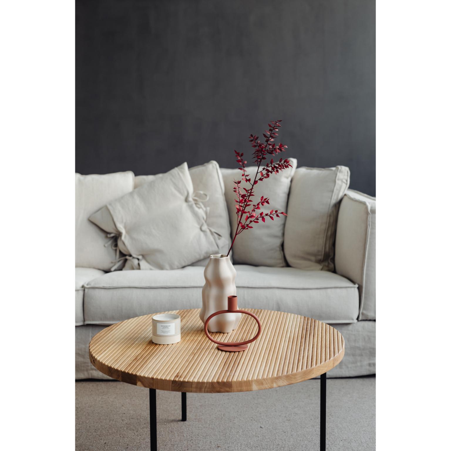 XXIe siècle et contemporain Table basse en chêne A&M par Un'common en vente