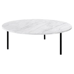 Gruff Polished Carrara Coffe Table Large