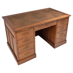 Antique Gründerzeit Desk in Oak i-0606, 1900