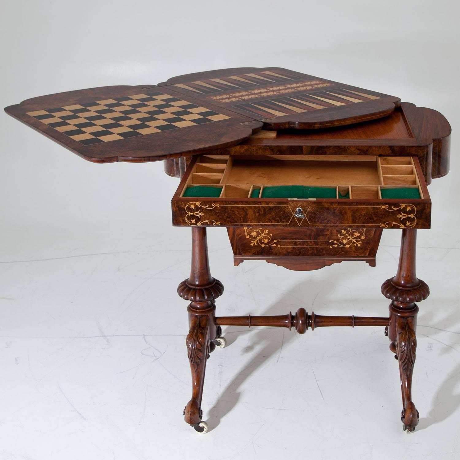 Gründerzeit Game Table, circa 1880 1