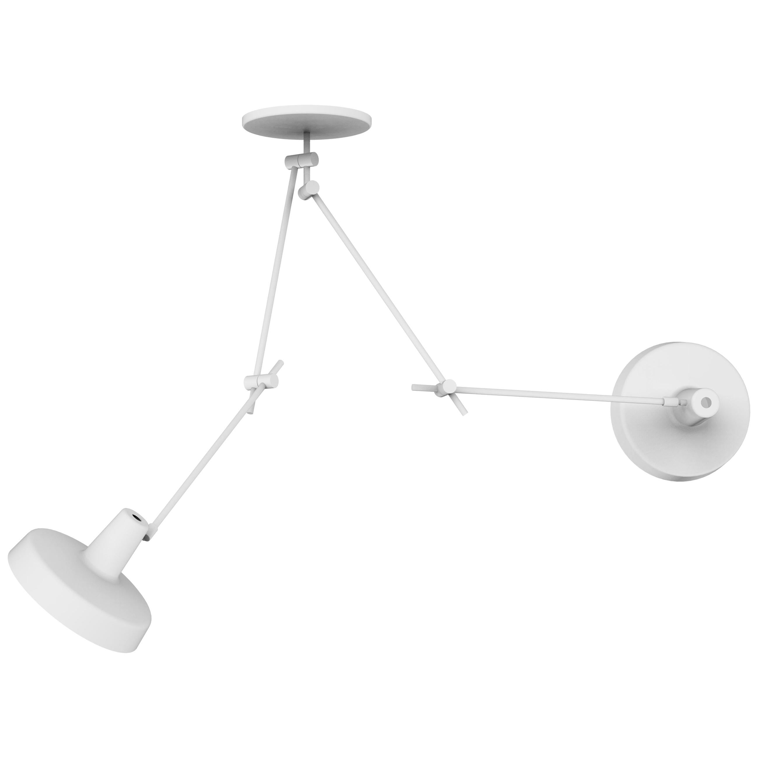 For Sale: White Grupa LED Arigato 2 Chandelier Light by Filip Despot, Ivana Pavic, Tihana Taraba