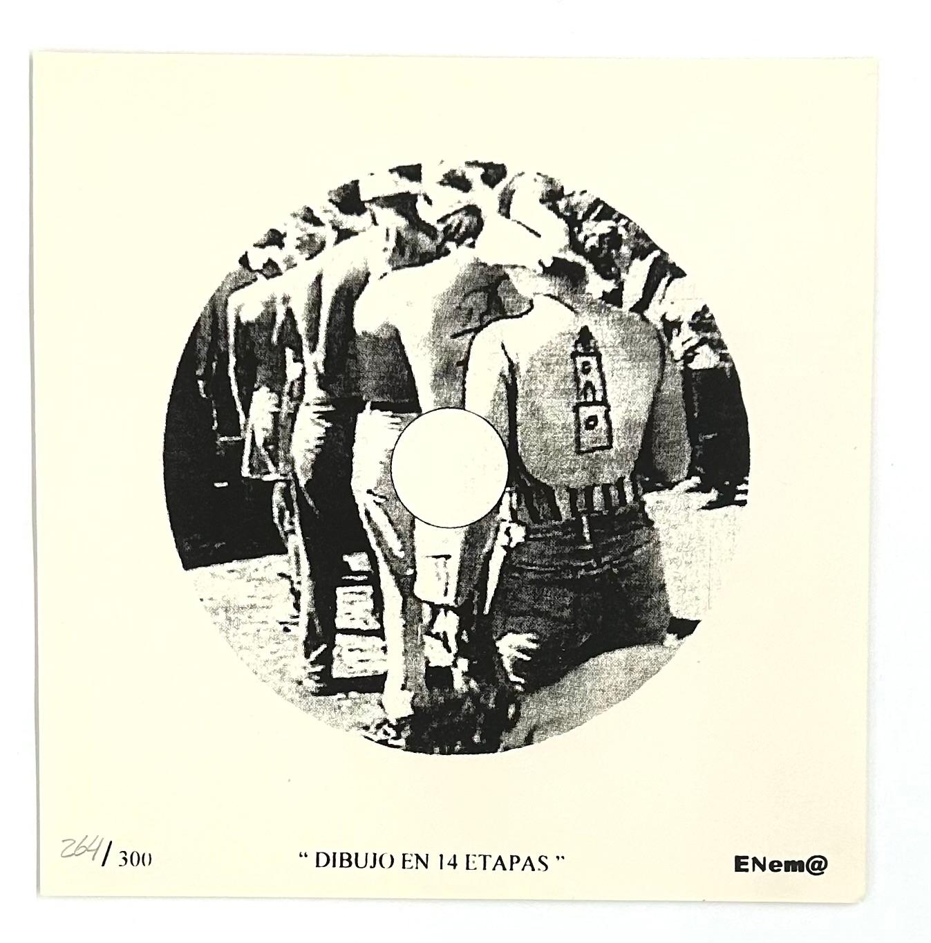 Groupe ENEMA  (Cuba, 2000)
'Dessin en 14 étapes  (La Huella Múltiple)", 2002
gravure sur papier
8.1 x 8.1 in. (20.5 x 20.5 cm.)
Edition de 300
ID : HUE-217
Signé par l'auteur