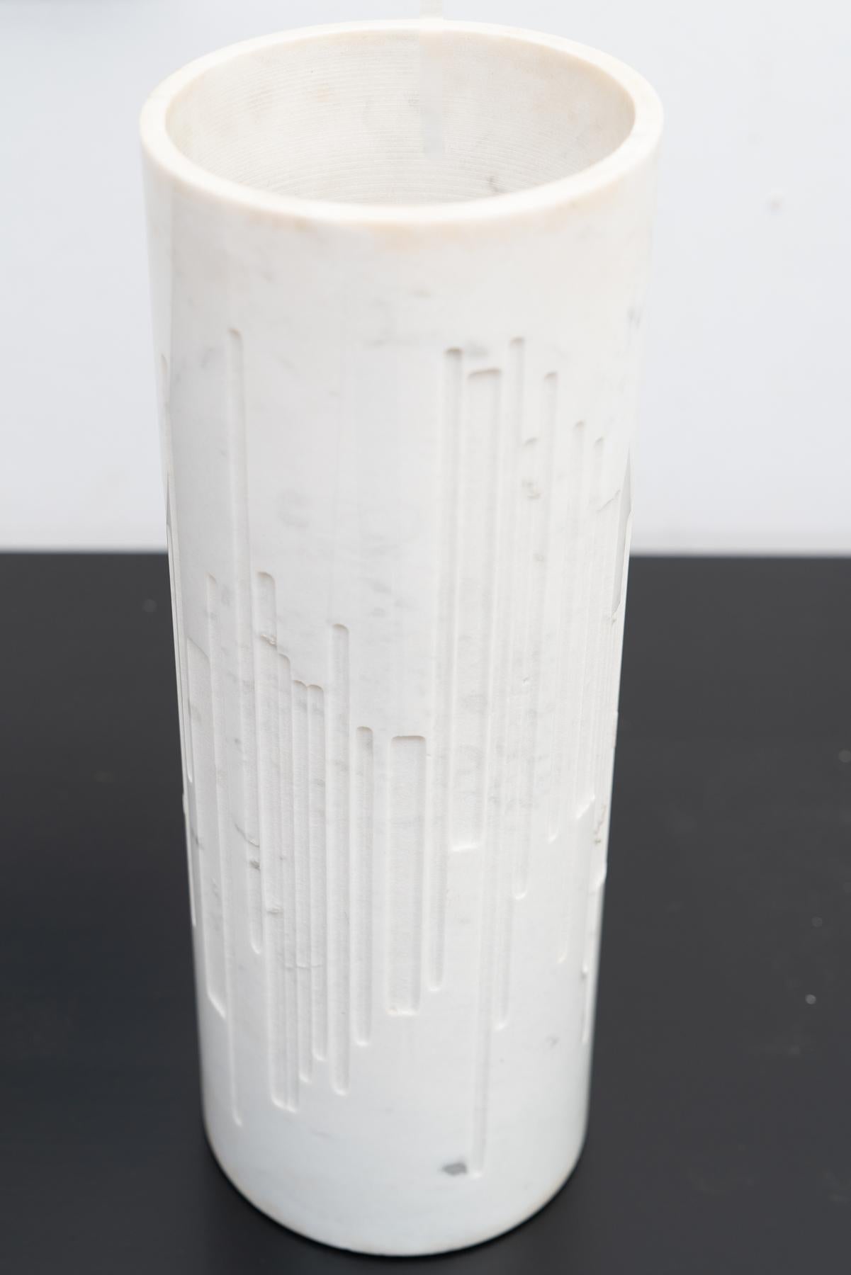 Grupo NP2 marble table lamp For Sale 1