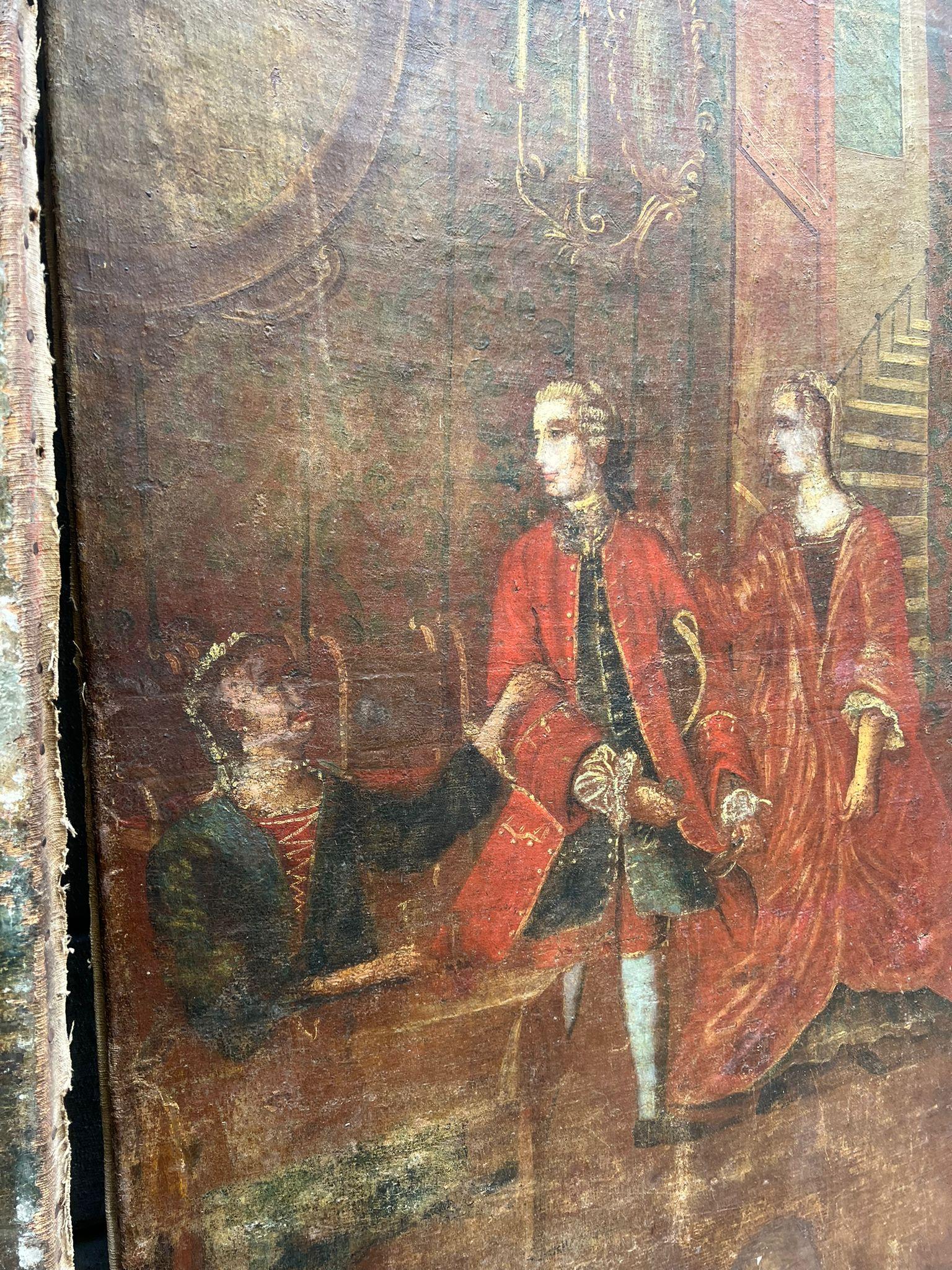 Group of five panels 18th century, Veneto 5