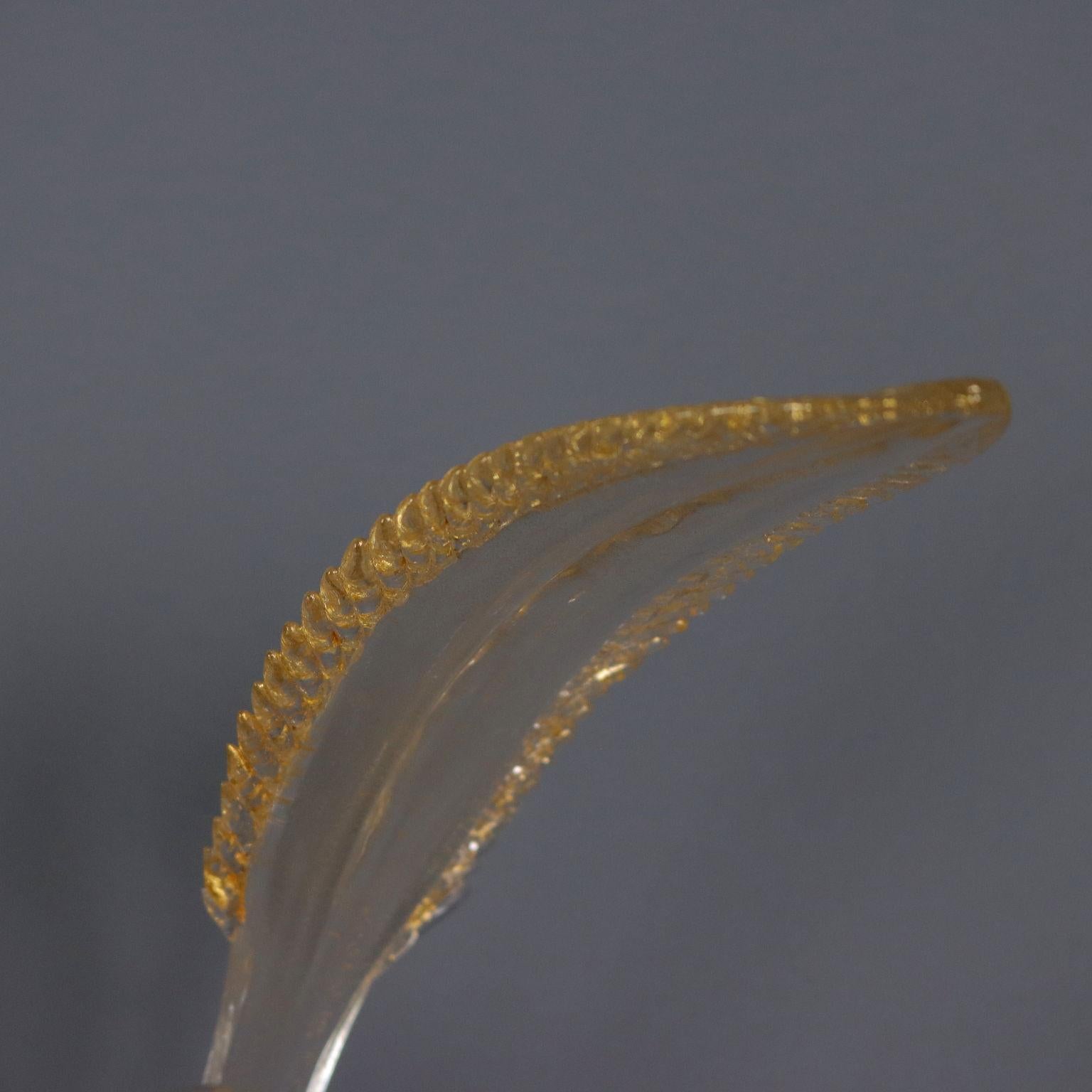 Grupo de cuatro apliques de cristal de Murano Italia Segunda mitad del siglo XX en venta 2