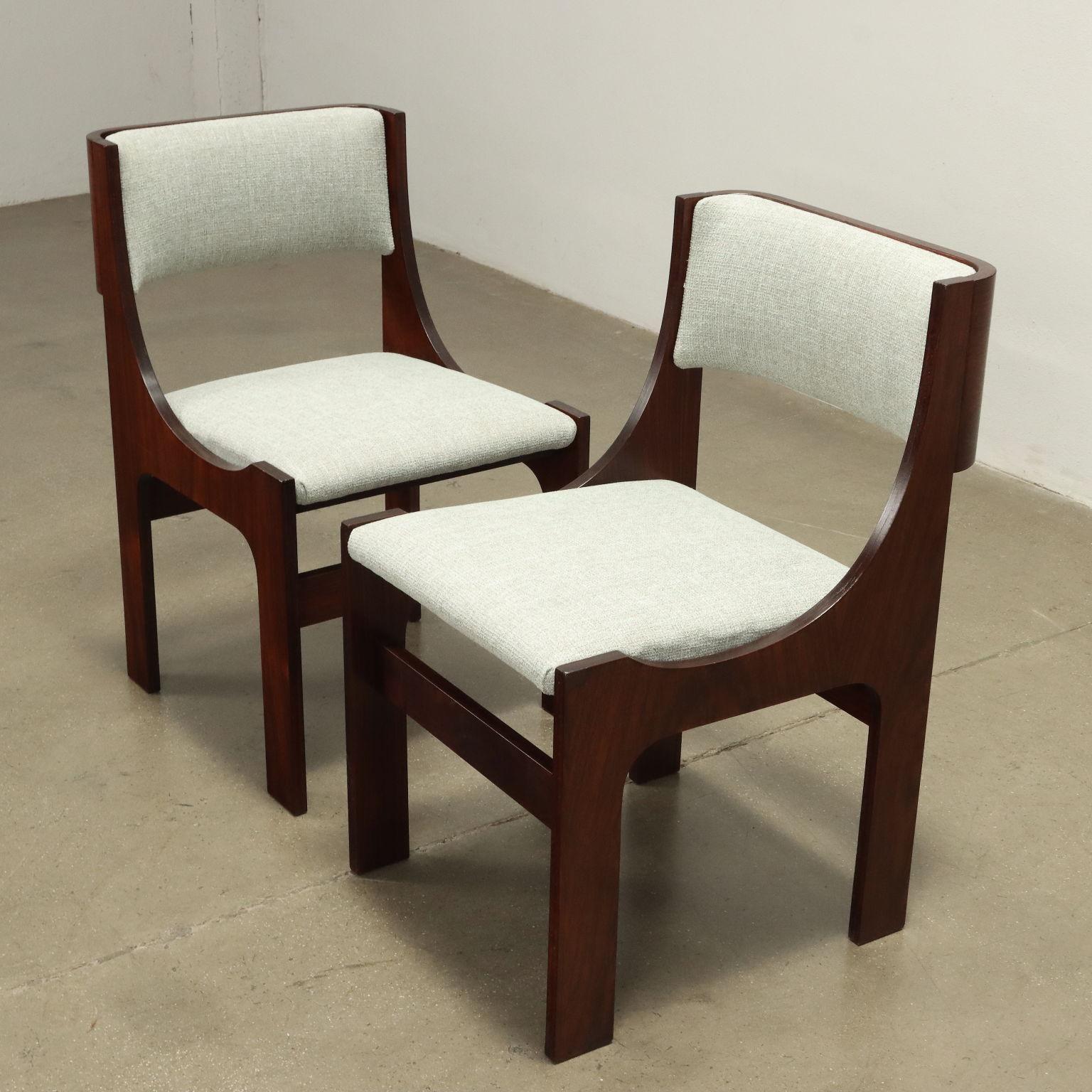 Mid-Century Modern Groupe de six chaises des années 1960 en vente
