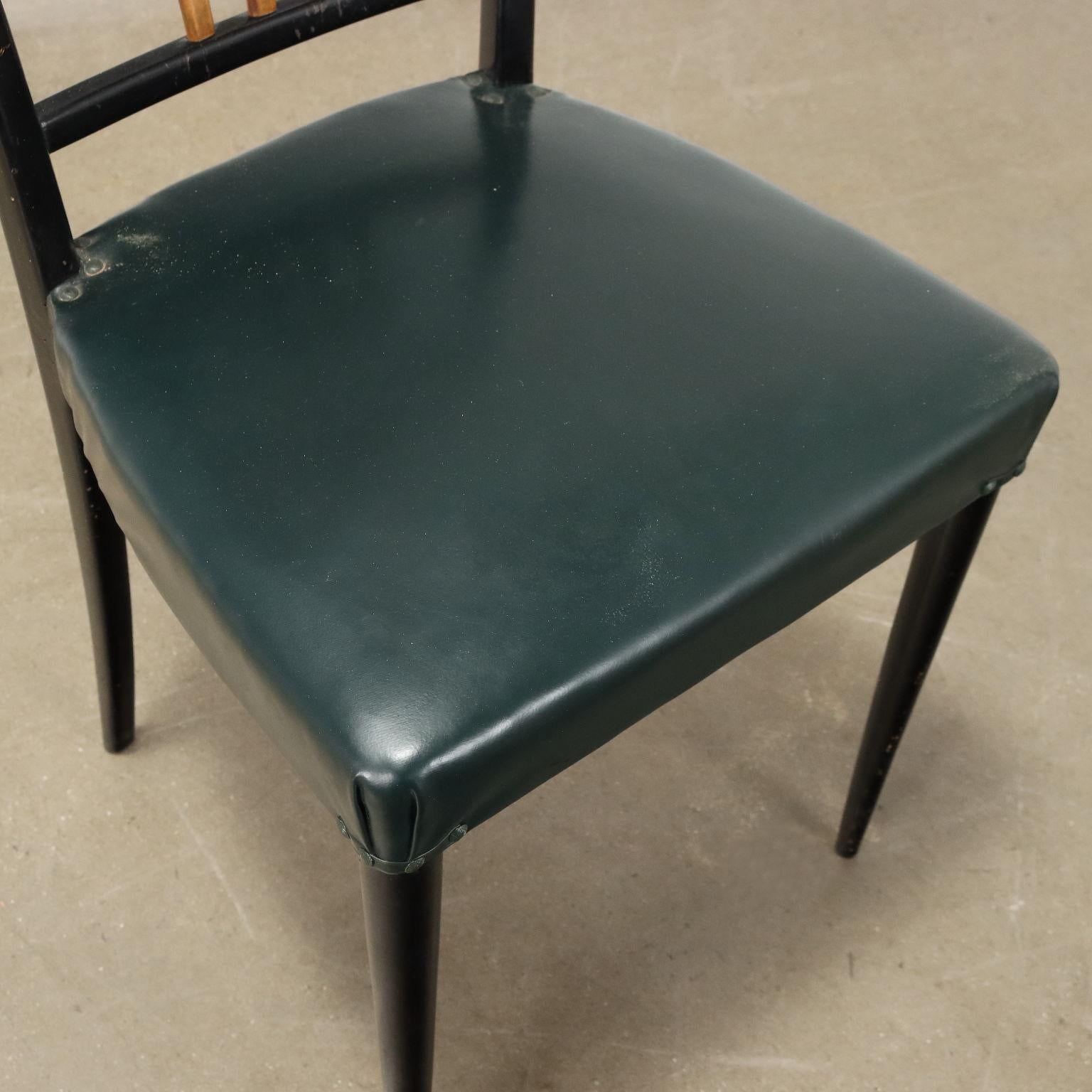 Groupe de six chaises des années 1950 en vente 1