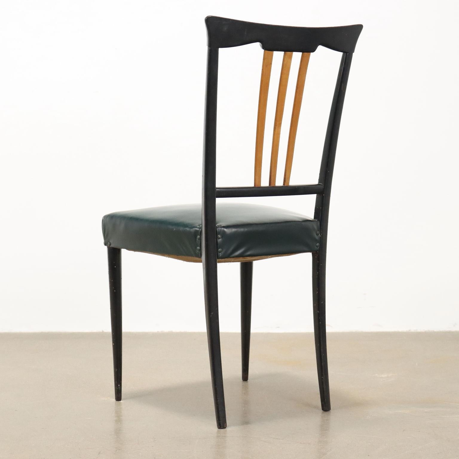 Groupe de six chaises des années 1950 en vente 2