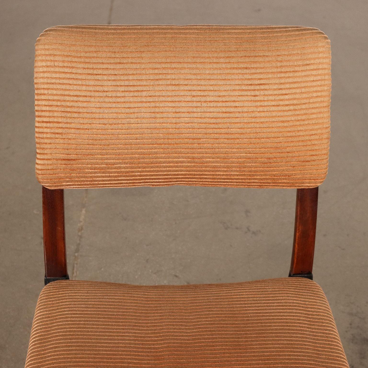 Mid-Century Modern Groupe de six chaises S82 par Eugenio Gerli pour Tecno Anni 60 en vente