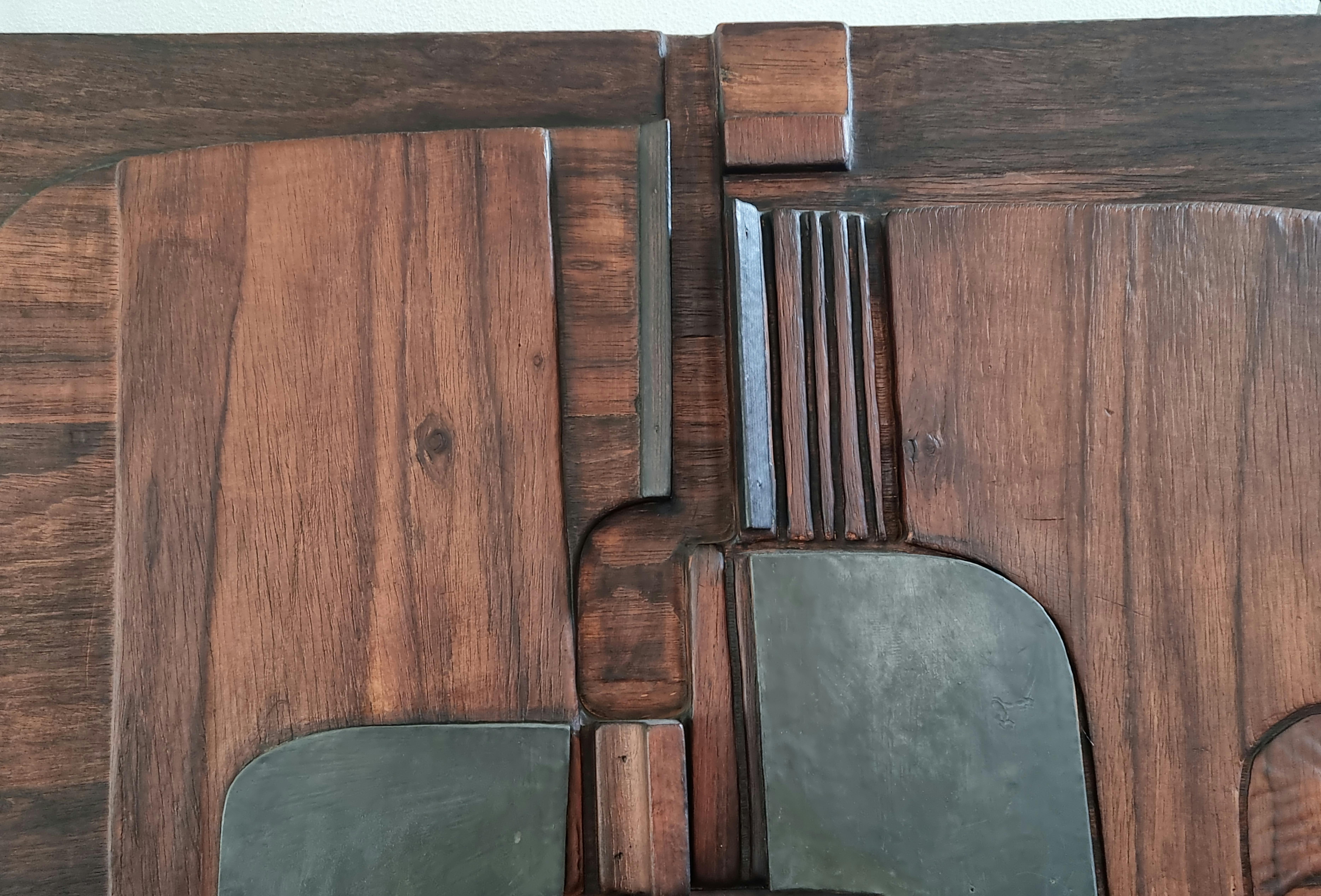 GROUP NP2 - NERONE and PATUZZI  Sculptural panel 1972 For Sale 4