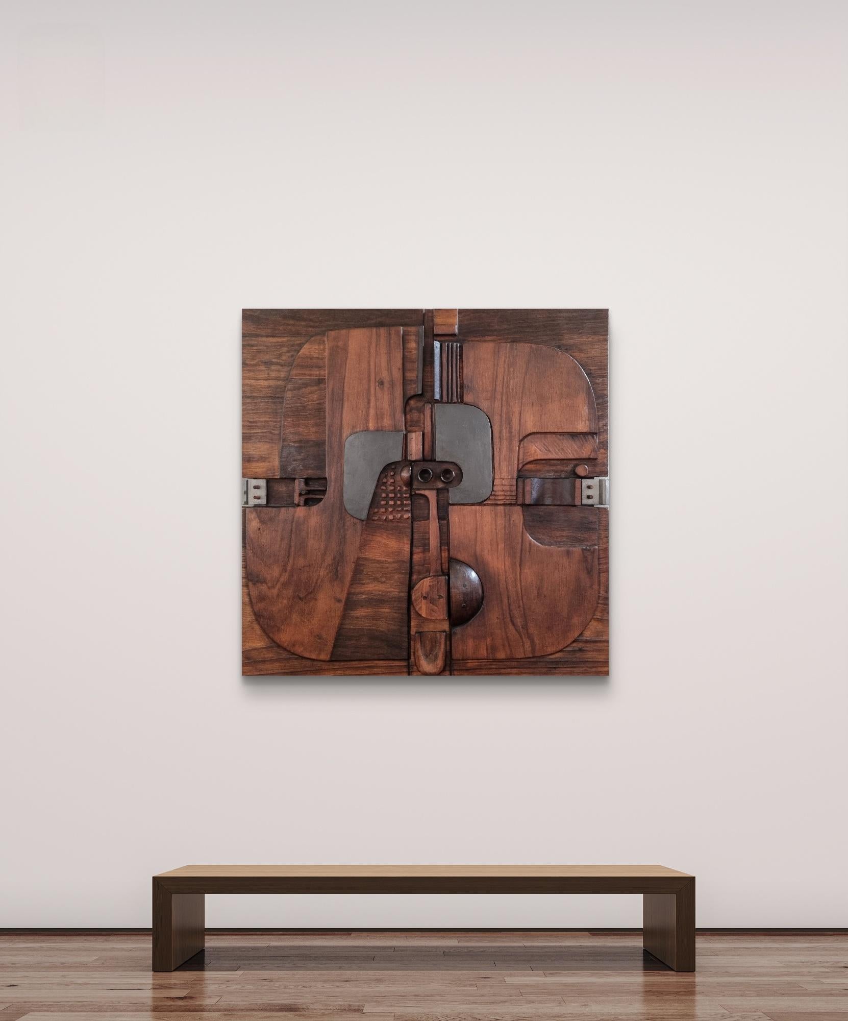 GROUP NP2 - NERONE and PATUZZI  Sculptural panel 1972 For Sale 11