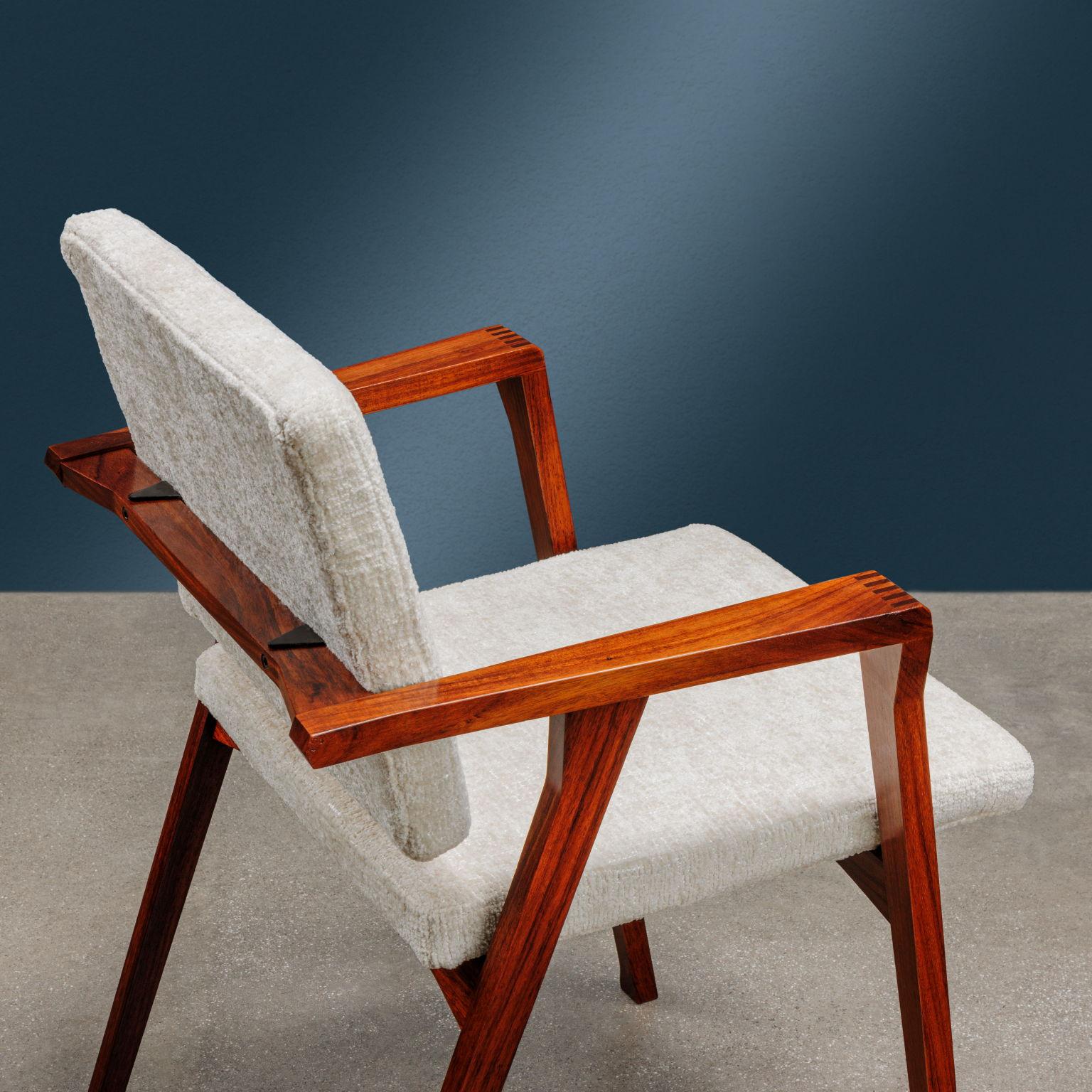 Gruppo quattro sedie 'Luisa' Franco Albini per Poggi 1950s In Excellent Condition For Sale In Milano, IT