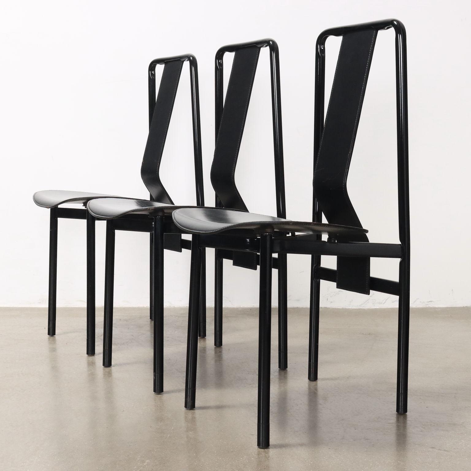 Mid-Century Modern Gruppo sei Sedie Irma di Achille Castiglioni per Zanotta anni 80