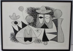 Gruslin Pen and Ink Drawing