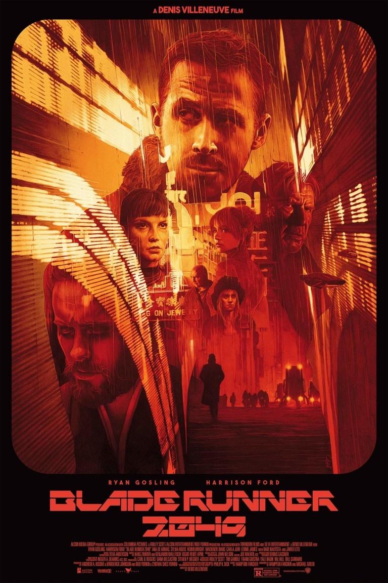 Blade Runner 2049 :
Blade Runner 2049 est un film de science-fiction américain néo-noir de 2017 réalisé par Denis Villeneuve et écrit par Hampton Fancher et Michael Green. Suite du film Blade Runner de 1982, le film met en vedette Ryan Gosling et