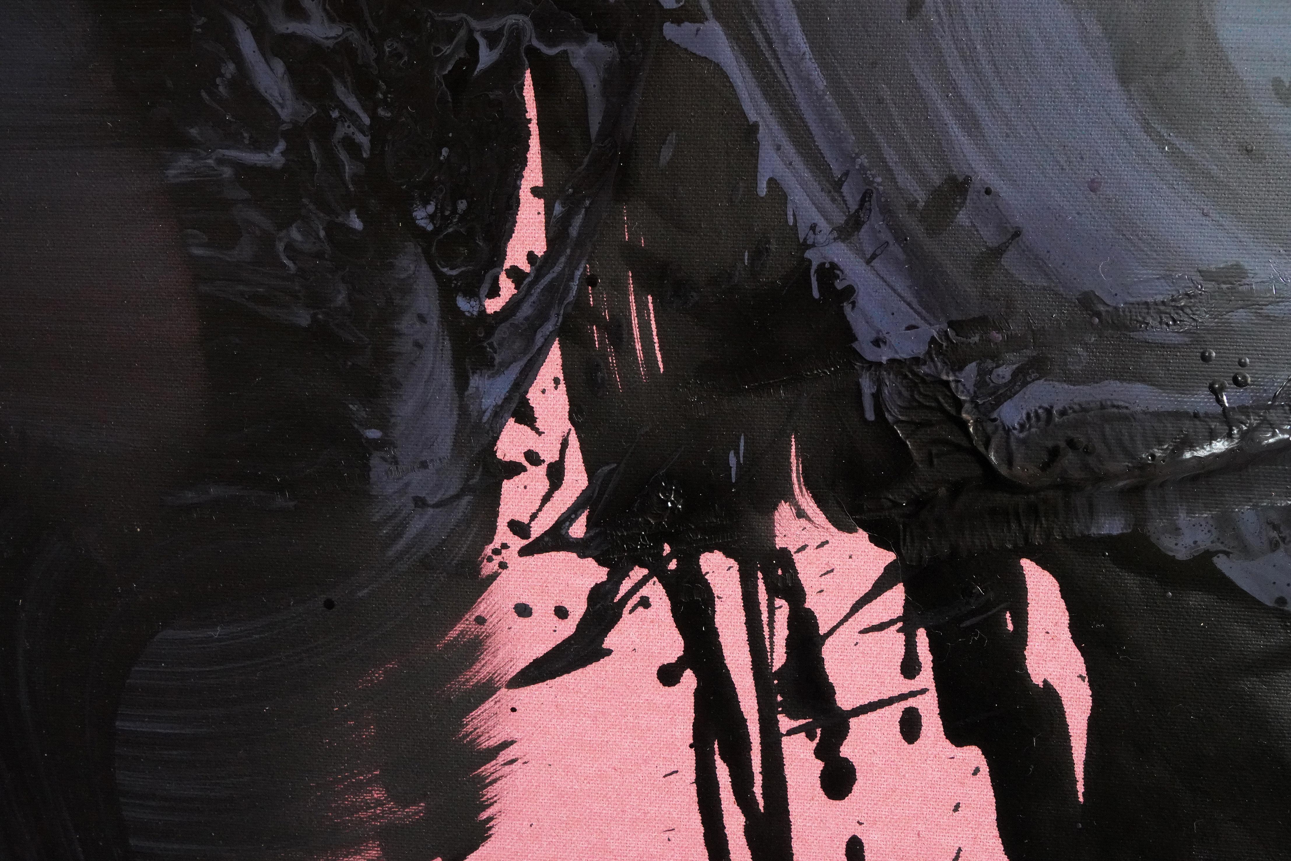 Grzegorz Radecki is a Professor at the Academy of Fine Arts in Gdansk, Poland.

Artist about  his work:

BLOBS. THE CHARM OF DRIPPING PAINT

Flowing peacefully in the slow current of a narrow trickle between the feeling of senselessness and some