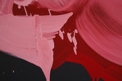 Pink, Series Blobs - Contemporary Modern Oil Painting, Colourful Expression