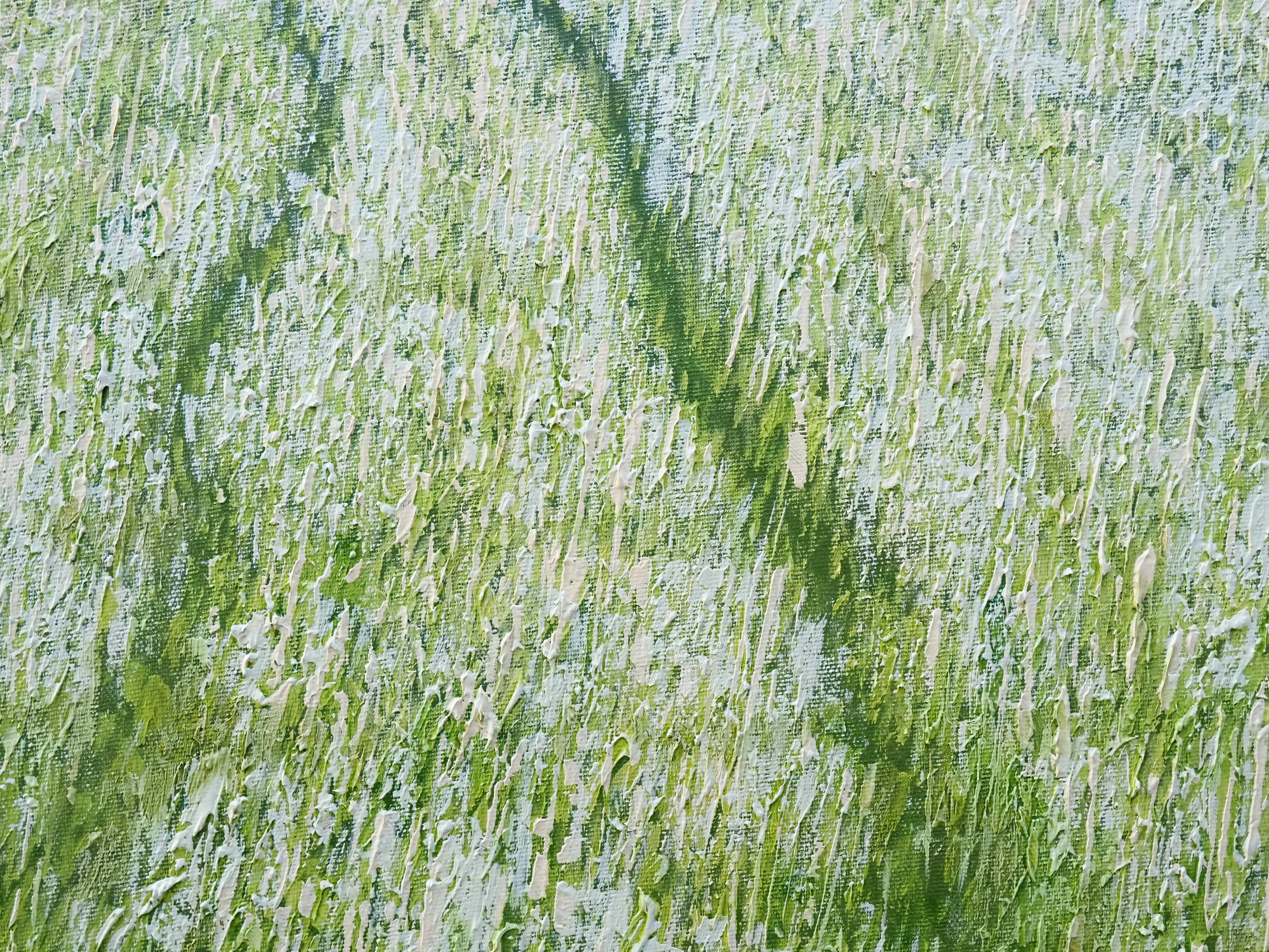 Fields II - Modern Contemporary Atmospheric Landscape For Sale 4