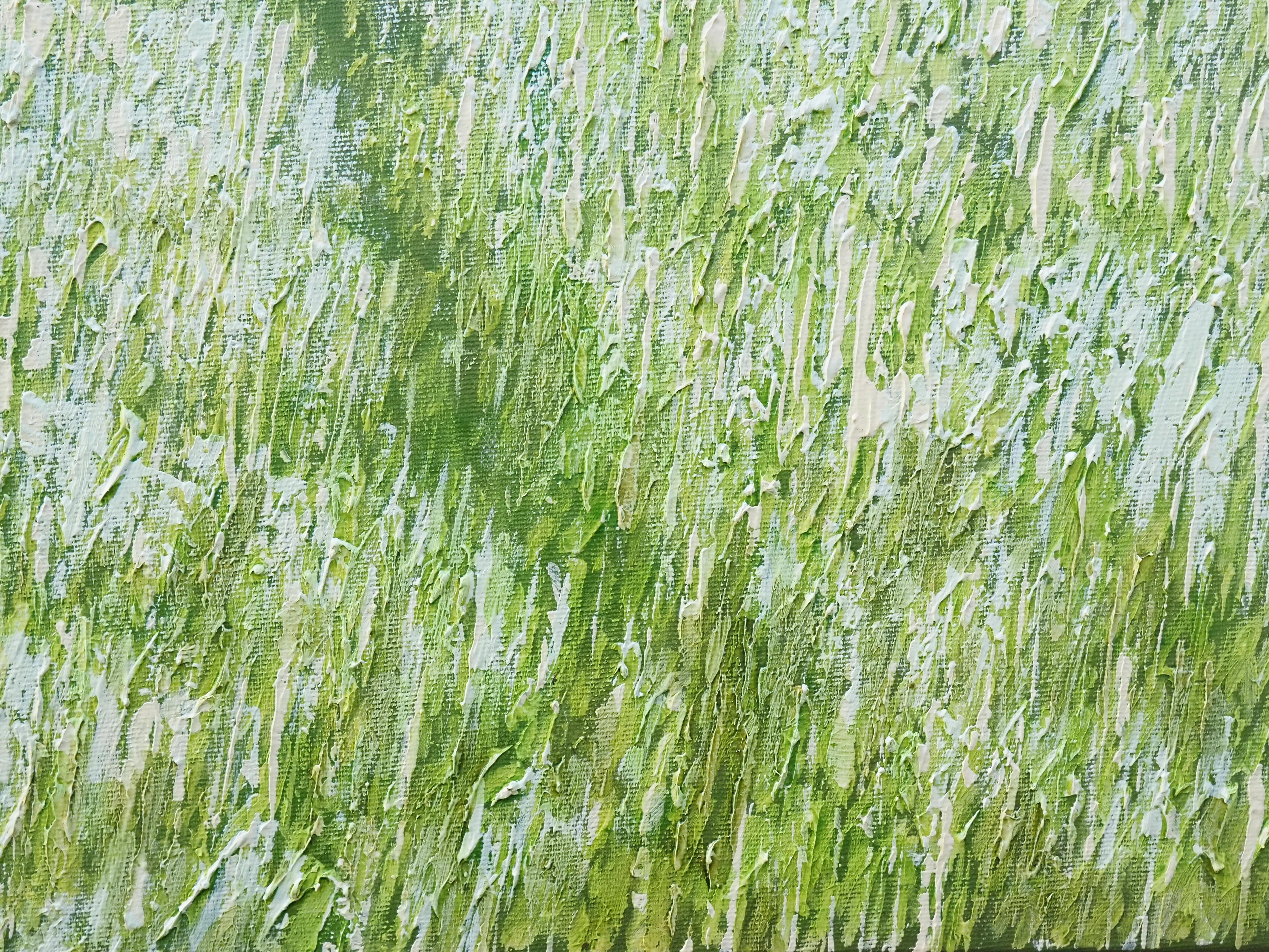 Fields II - Modern Contemporary Atmospheric Landscape For Sale 5