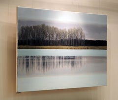 LANDSCAPE 2 - Contemporary Atmospheric Landscape,  Modern Seascape Painting