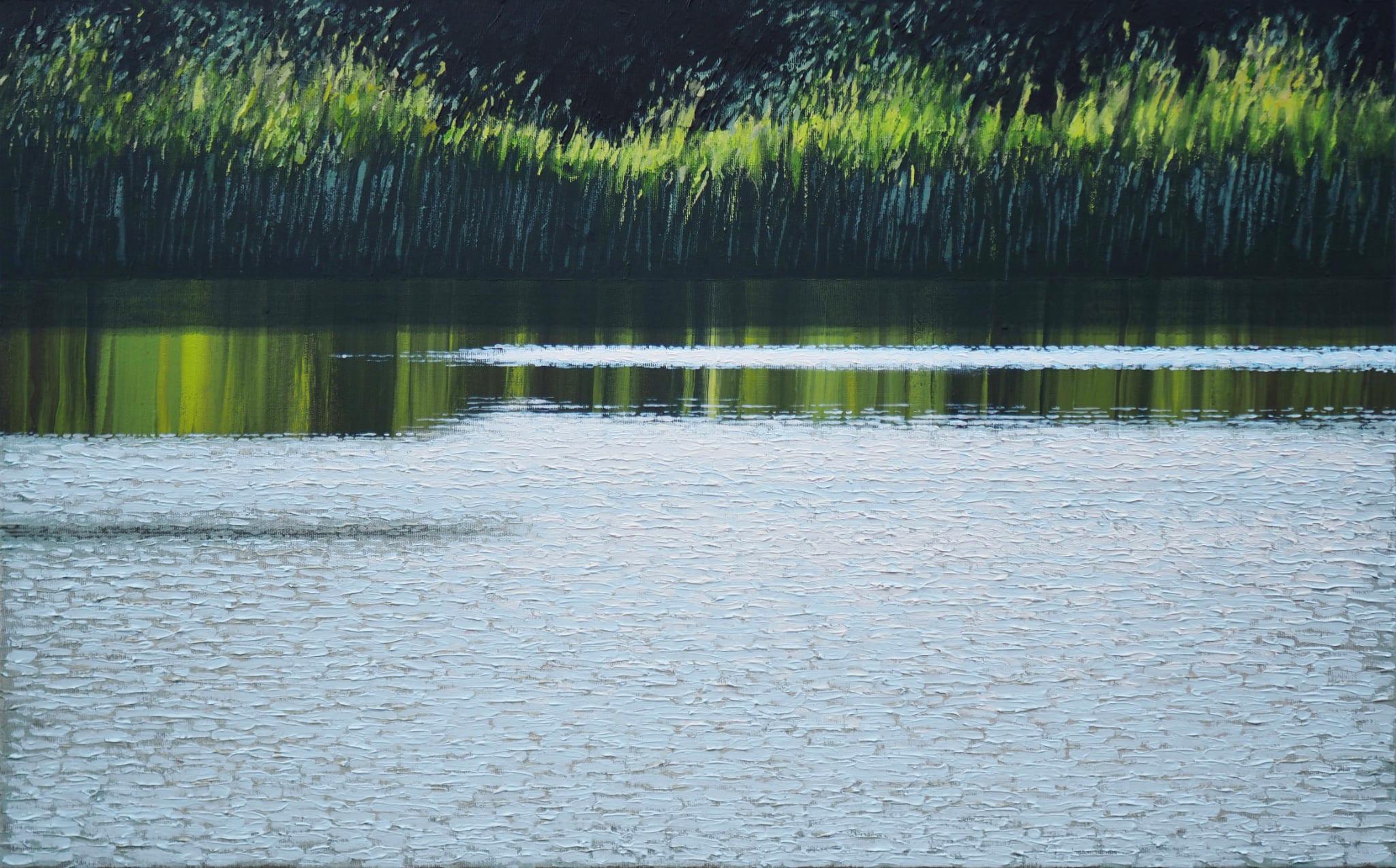 PAYSAGE XI - Paysage atmosphérique contemporain,  Peinture - Nature moderne