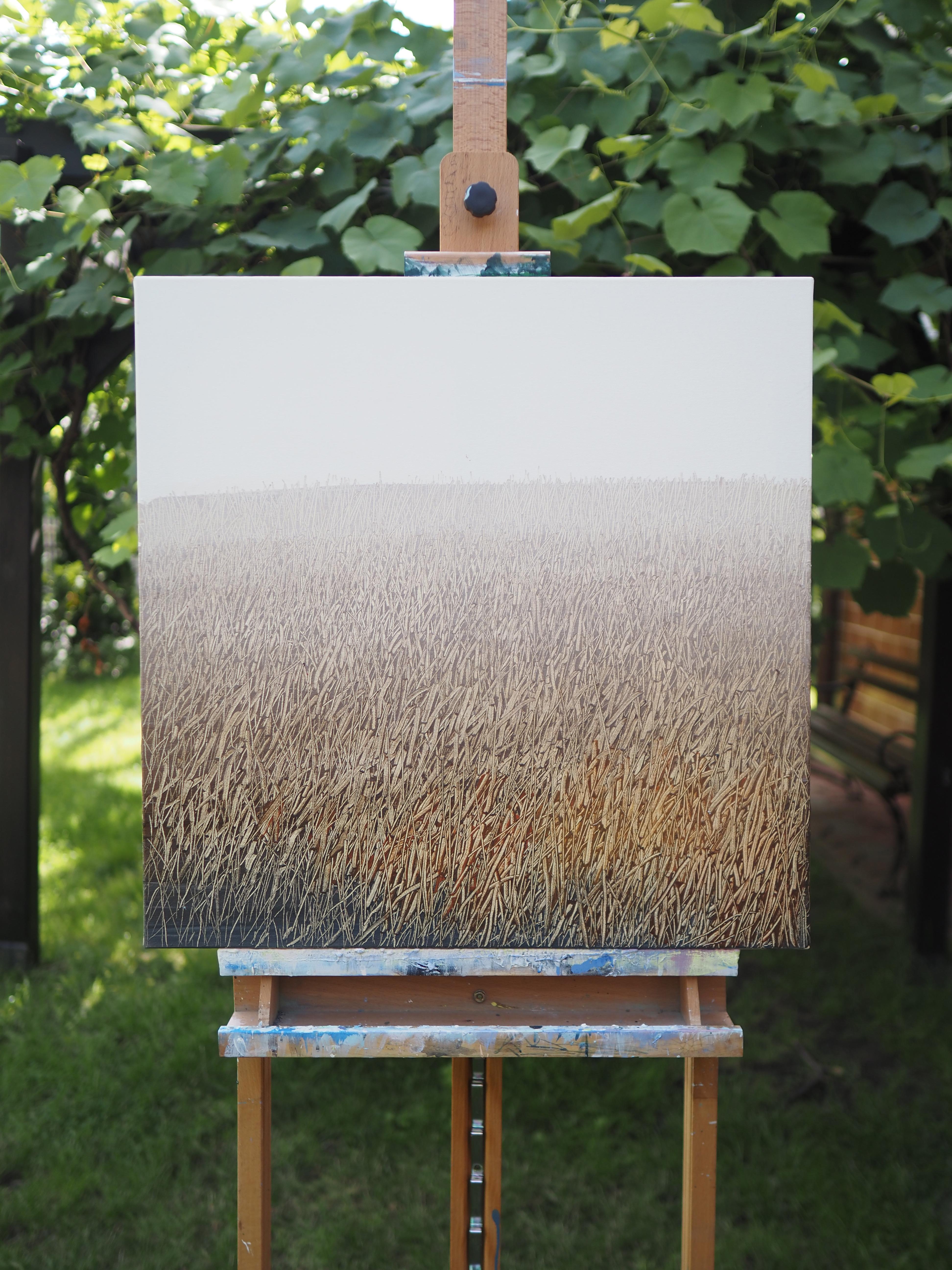 Lanscape VIII - Atmósfera Contemporánea y  Pintura contemplativa de la naturaleza - Painting Contemporáneo de Grzegorz Wójcik