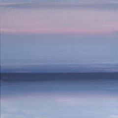 Little Landscape 04 - Modern Abstract Landscape, Nature Painting, Framed