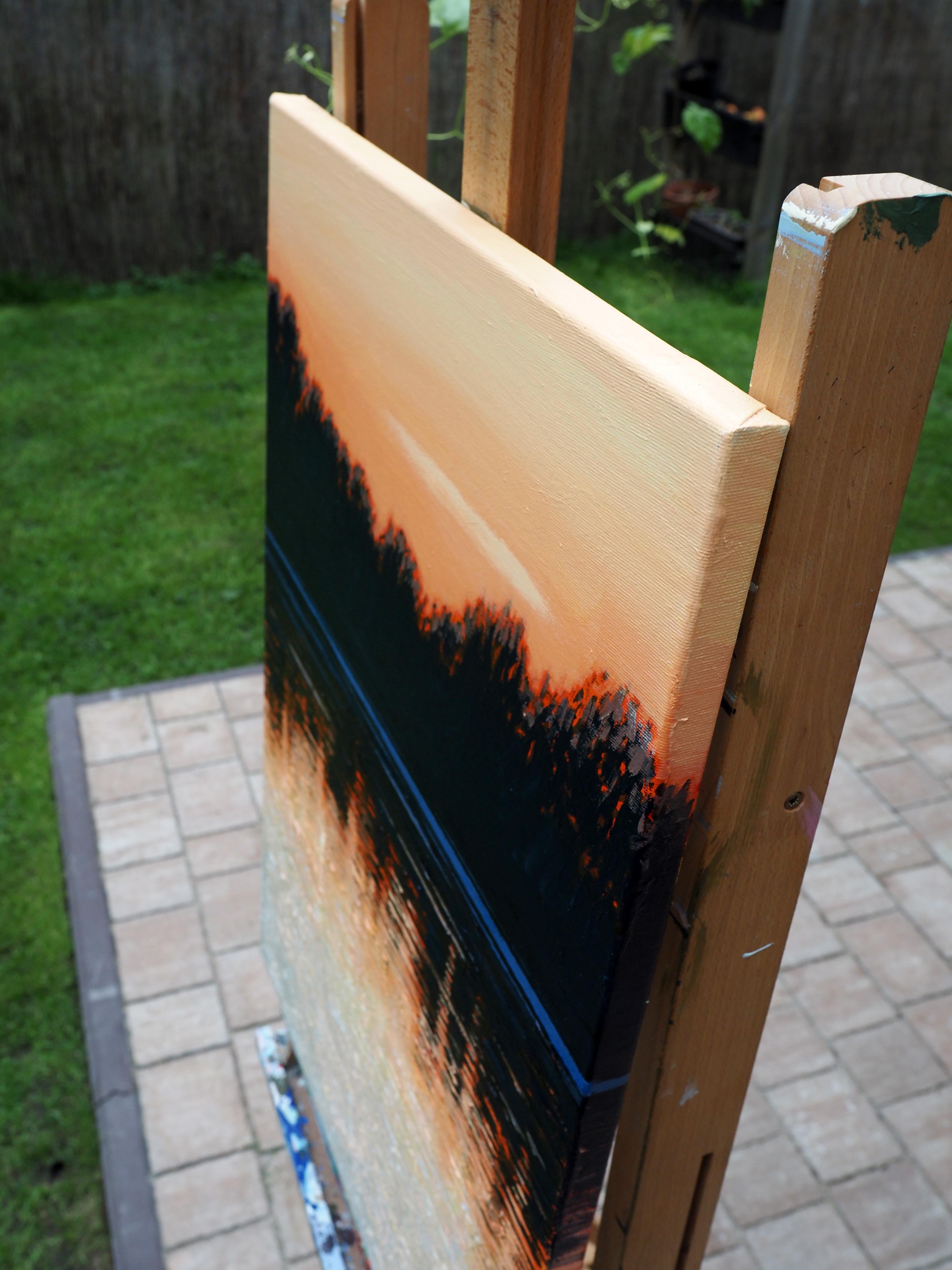 SAN I - Paysage d'ambiance moderne et contemporain en vente 2