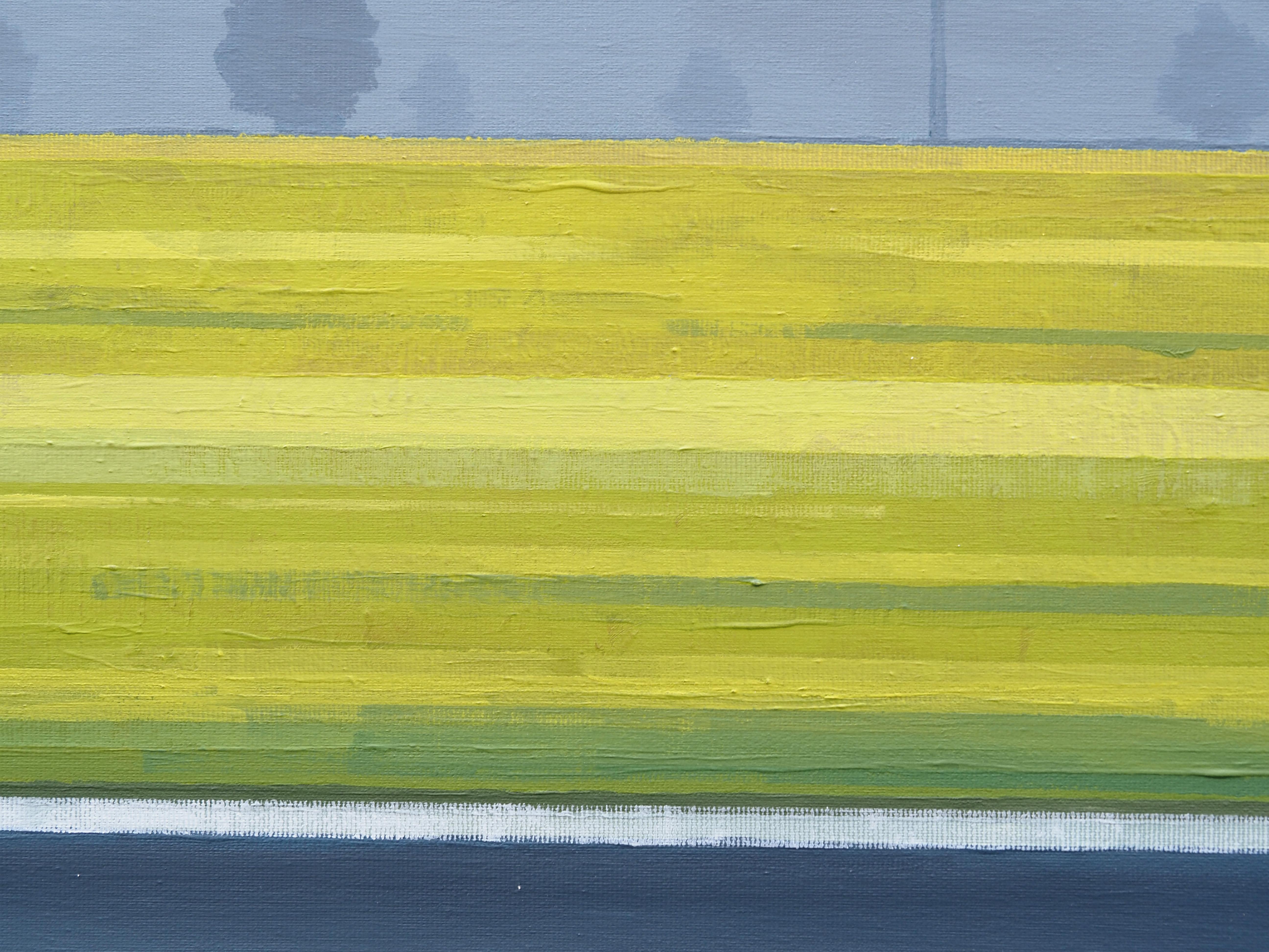 The Road I - Contemporary Atmospheric Landscape,  Modern Nature Painting For Sale 2