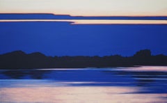 Weichsel VII - Contemporary Atmospheric Landscape,  Moderne Naturmalerei