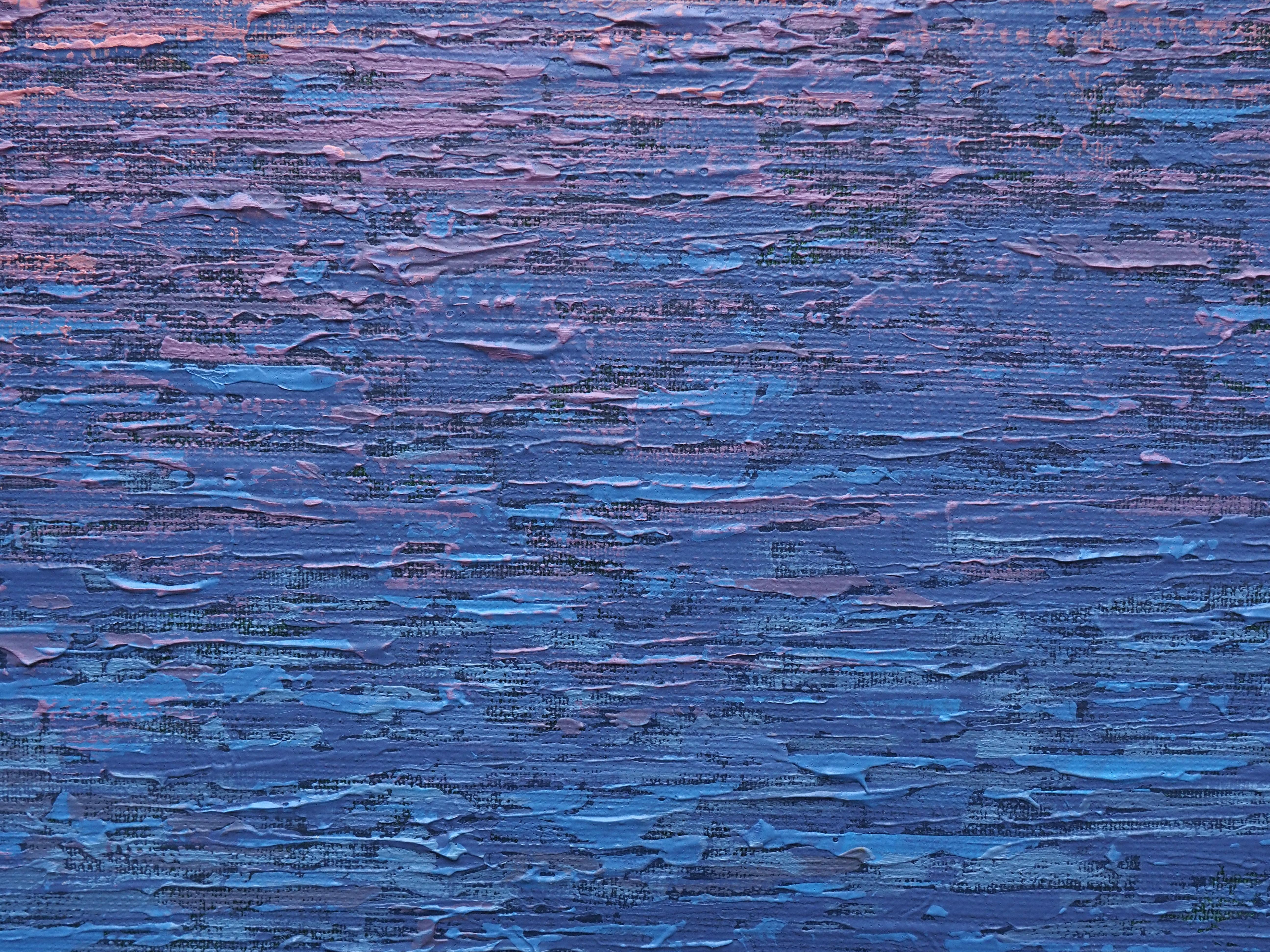 Vistula X  -  Modern Contemporary Atmospheric Landscape For Sale 1