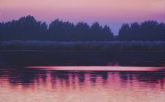 Wasserspiegelung VIII - Contemporary Atmospheric Modern Landscape