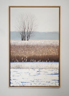 WINTER LANDSCAPE XI - Contemporary Atmospheric,  Moderne Naturmalerei