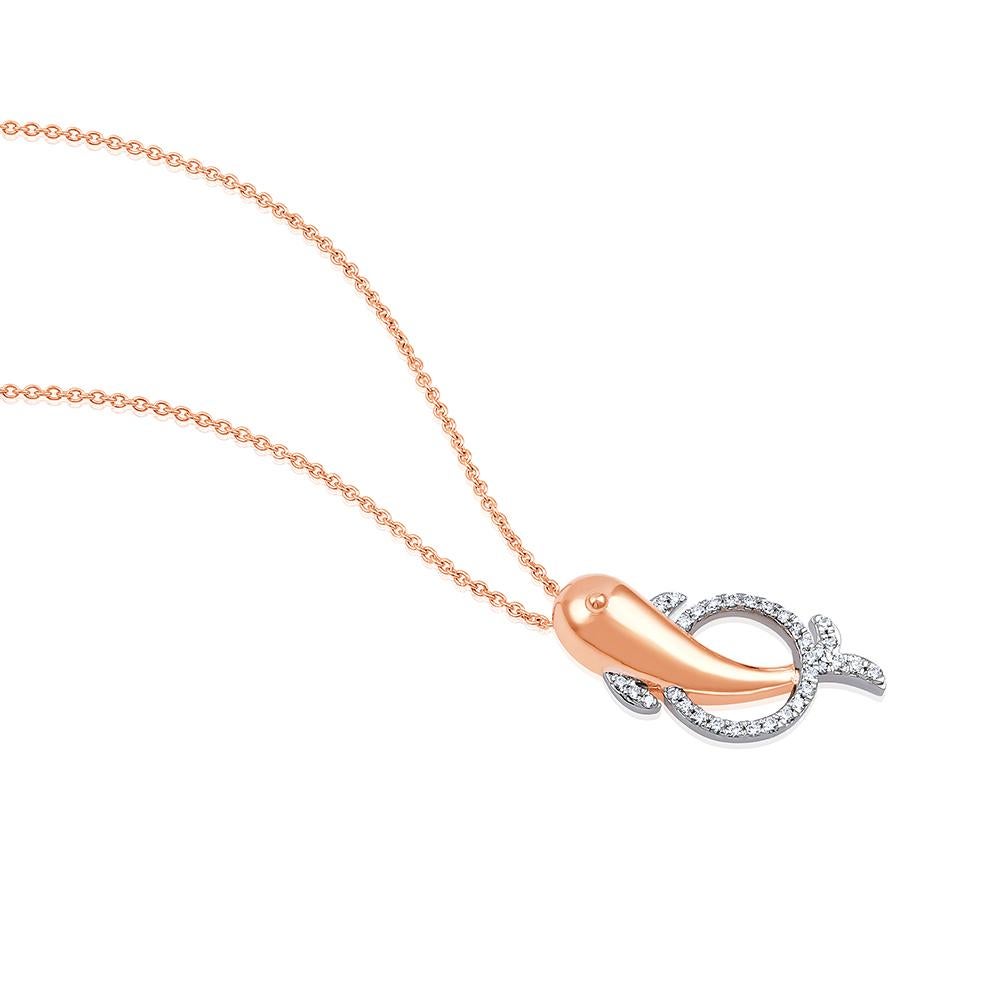 Crafted in 4.51 grams of 14-karat Rose Gold, contains 33 Stones of Round Diamonds with a total of 0.23-Carats in F-G Color and VS-SI Clarity. 

CONTEMPORARY AND TIMELESS ESSENCE: Crafted in 14-karat/18-karat with 100% natural diamond and designed