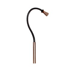G+T Battery Portable Reading Lamp with PVD Copper Bronze Base and Diffuser