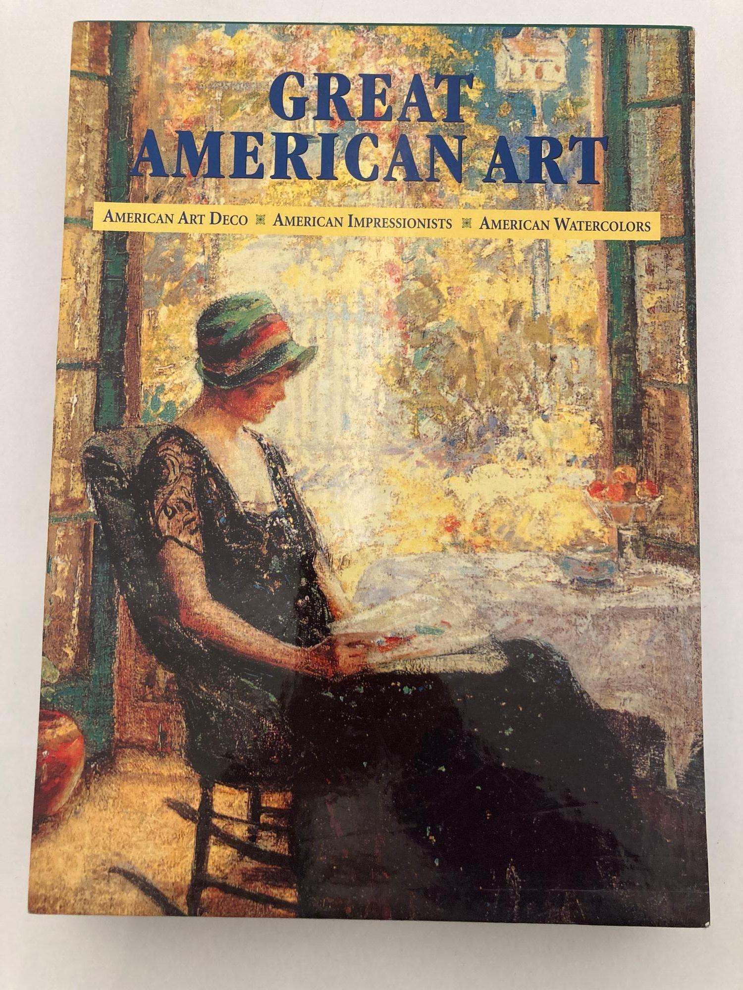 Contemporary Great American Art American Art Deco, Impressionists, Watercolors For Sale