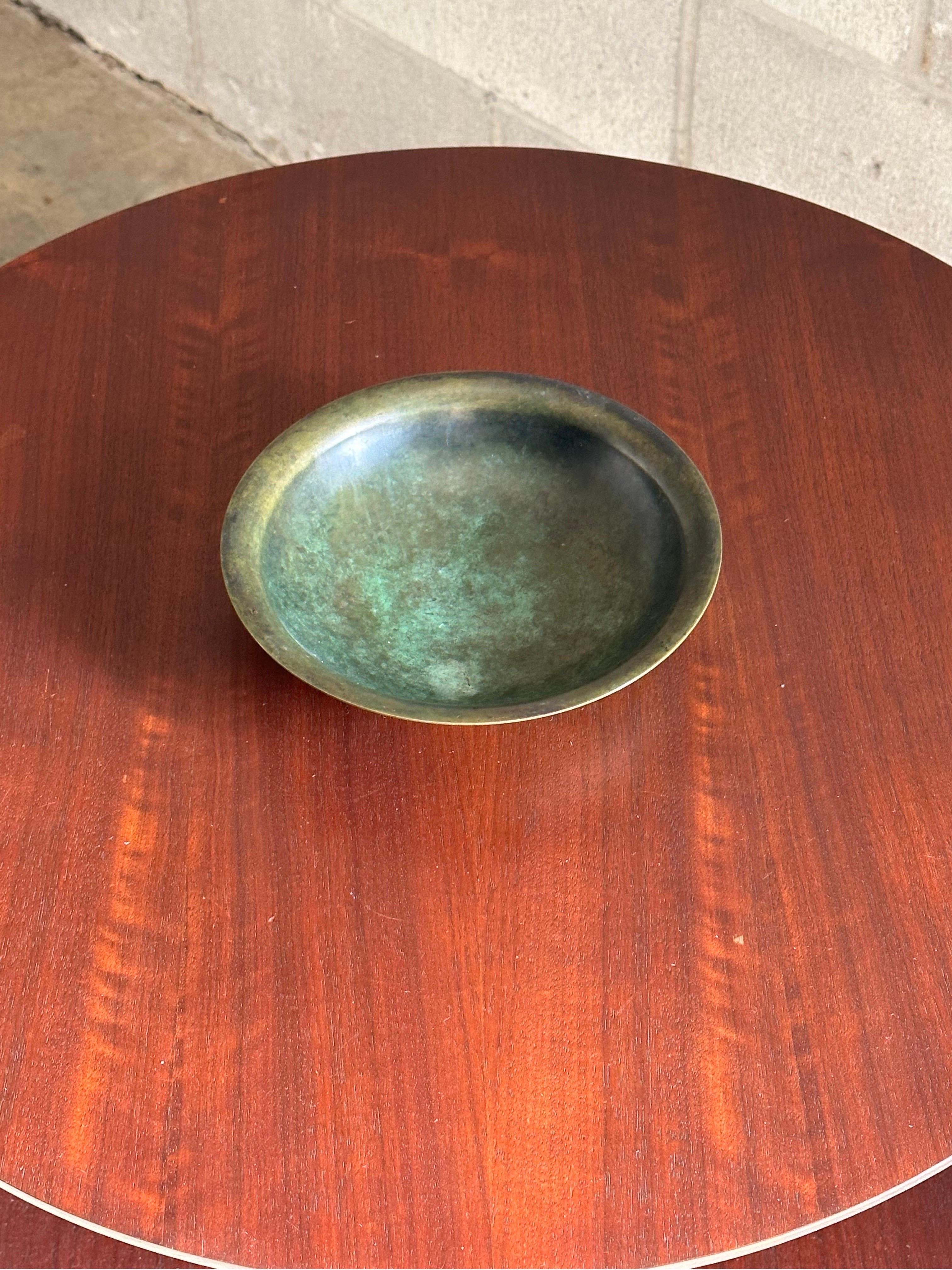 antique bronze bowl