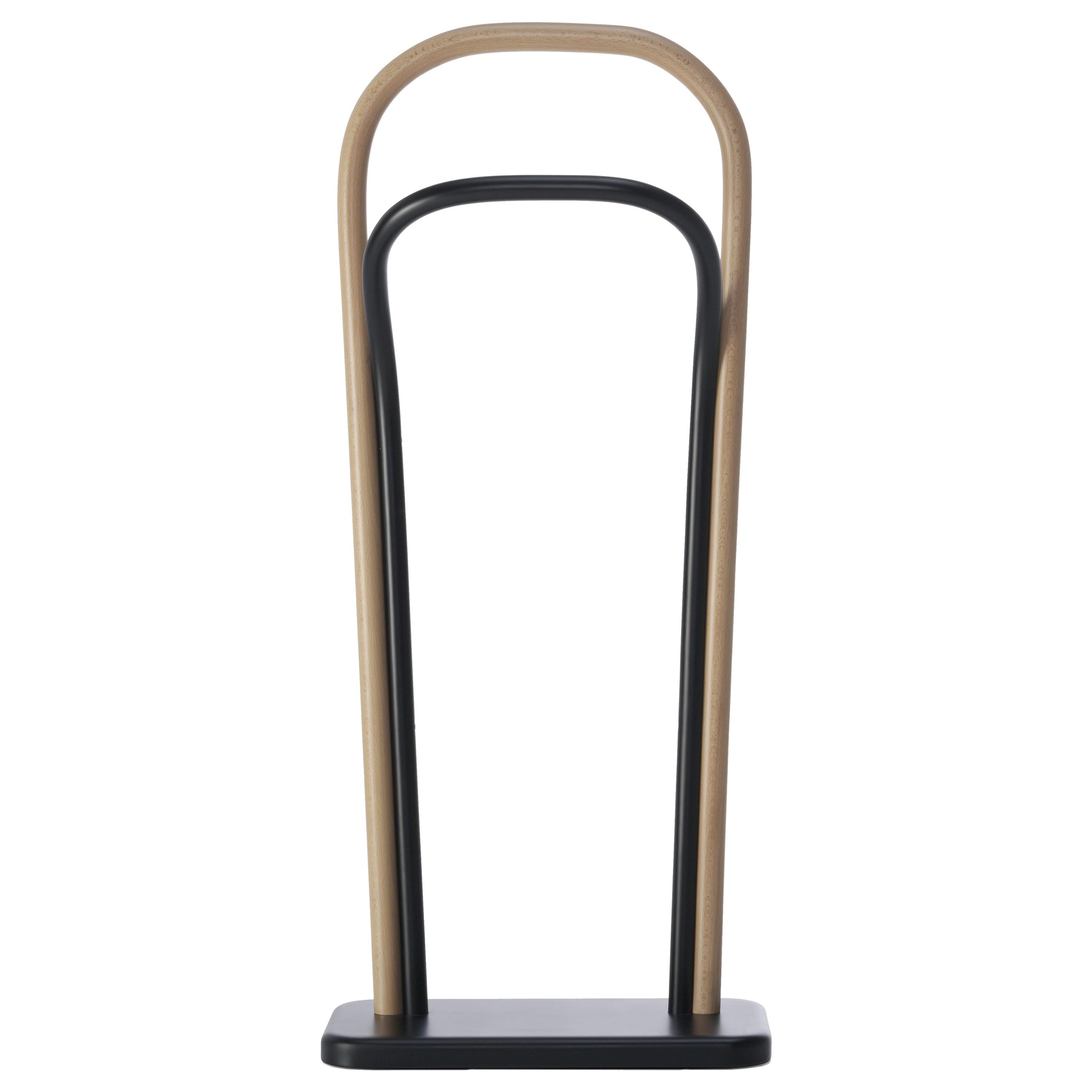 Gebrüder Thonet Vienna GmbH Arch Clothes Valet in Wood