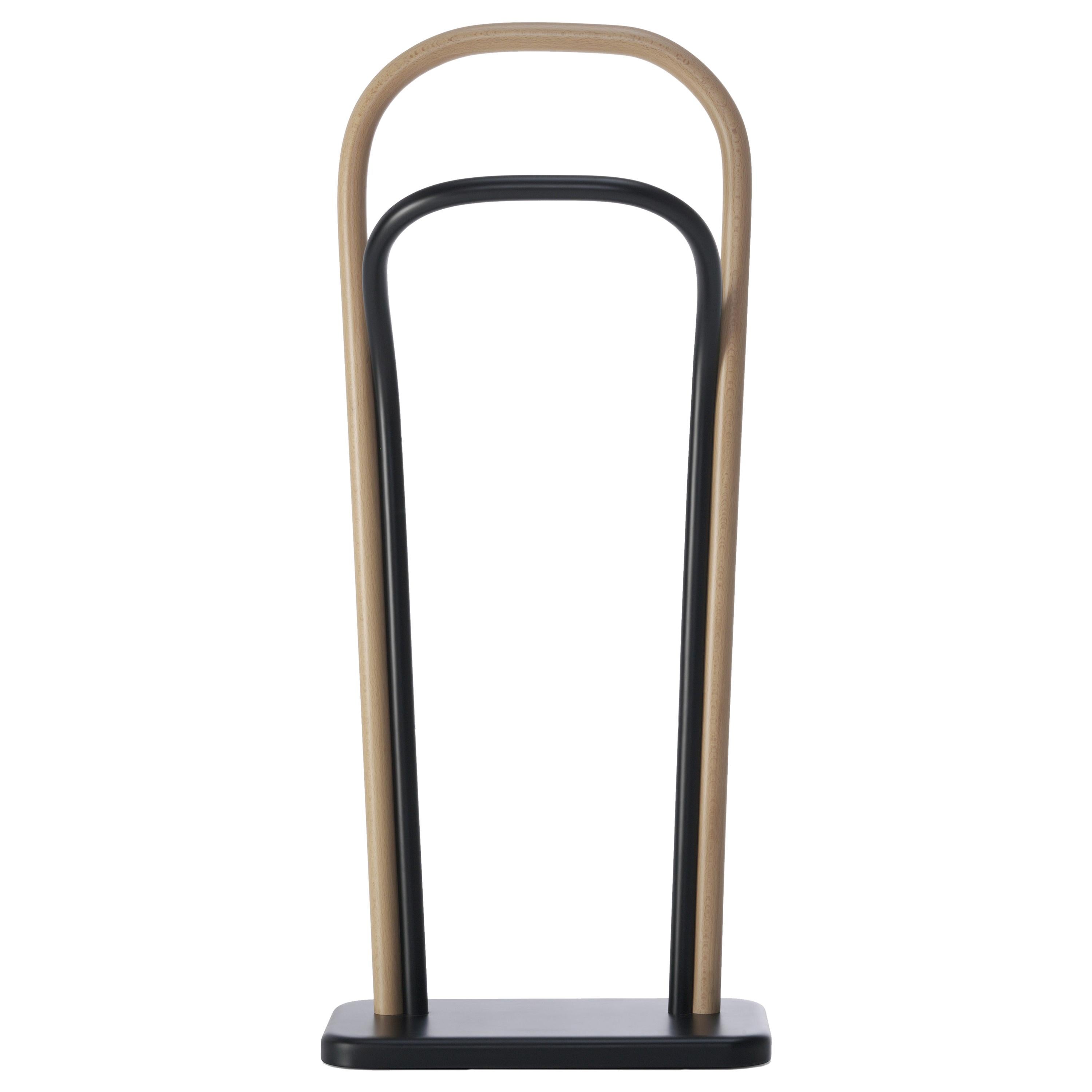 Gebrüder Thonet Vienna GmbH Arch Clothes Valet in Beech Wood