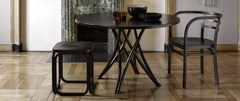 Gebrüder Thonet Vienna GmbH Large Rehbeintisch Coffee Table in Black Lacquer