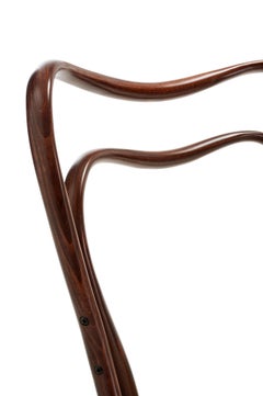 Gebrüder Thonet Vienna GmbH Loos Cafe Museum Chair in Dark Walnut