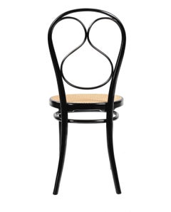 Gebrüder Thonet Vienna GmbH N.1 Chair in Black with Cane Seat