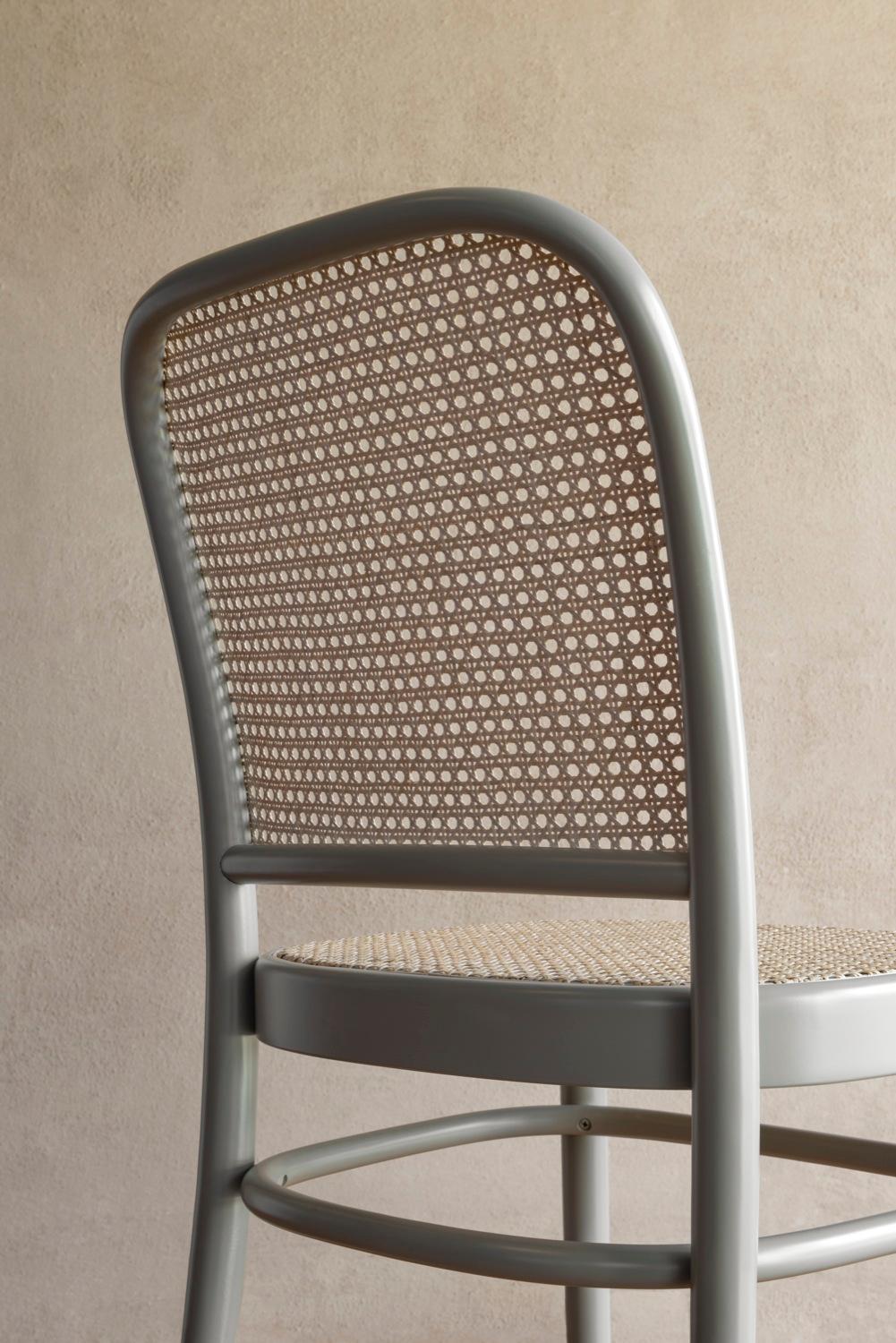 Austrian Gebrüder Thonet Vienna GmbH N.811 Chair in Beechwood with Cane Seat For Sale