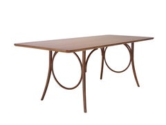 Gebrüder Thonet Vienna GmbH Ring Dining Table in Beech
