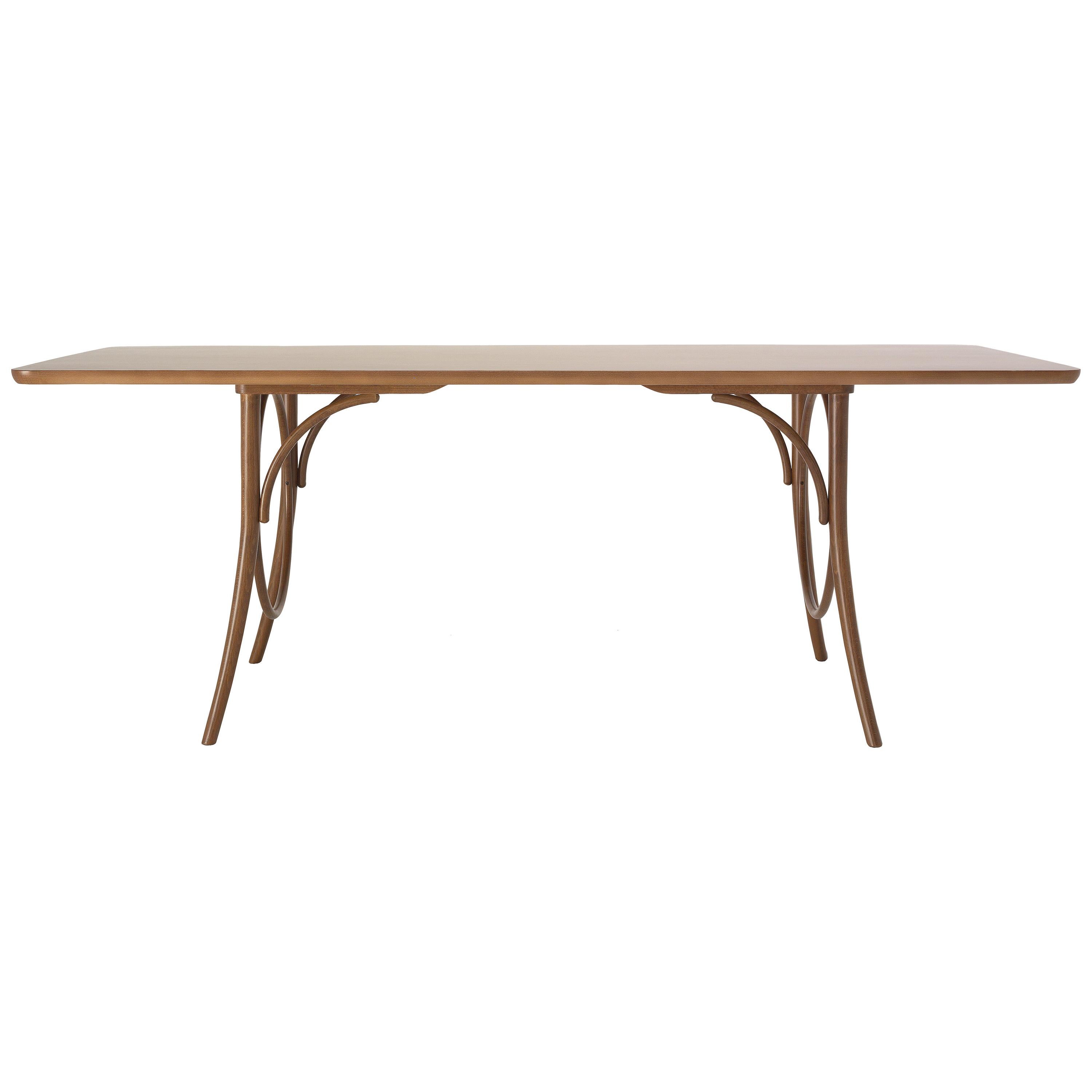 Gebrüder Thonet Vienna GmbH Ring Dining Table in Beech For Sale