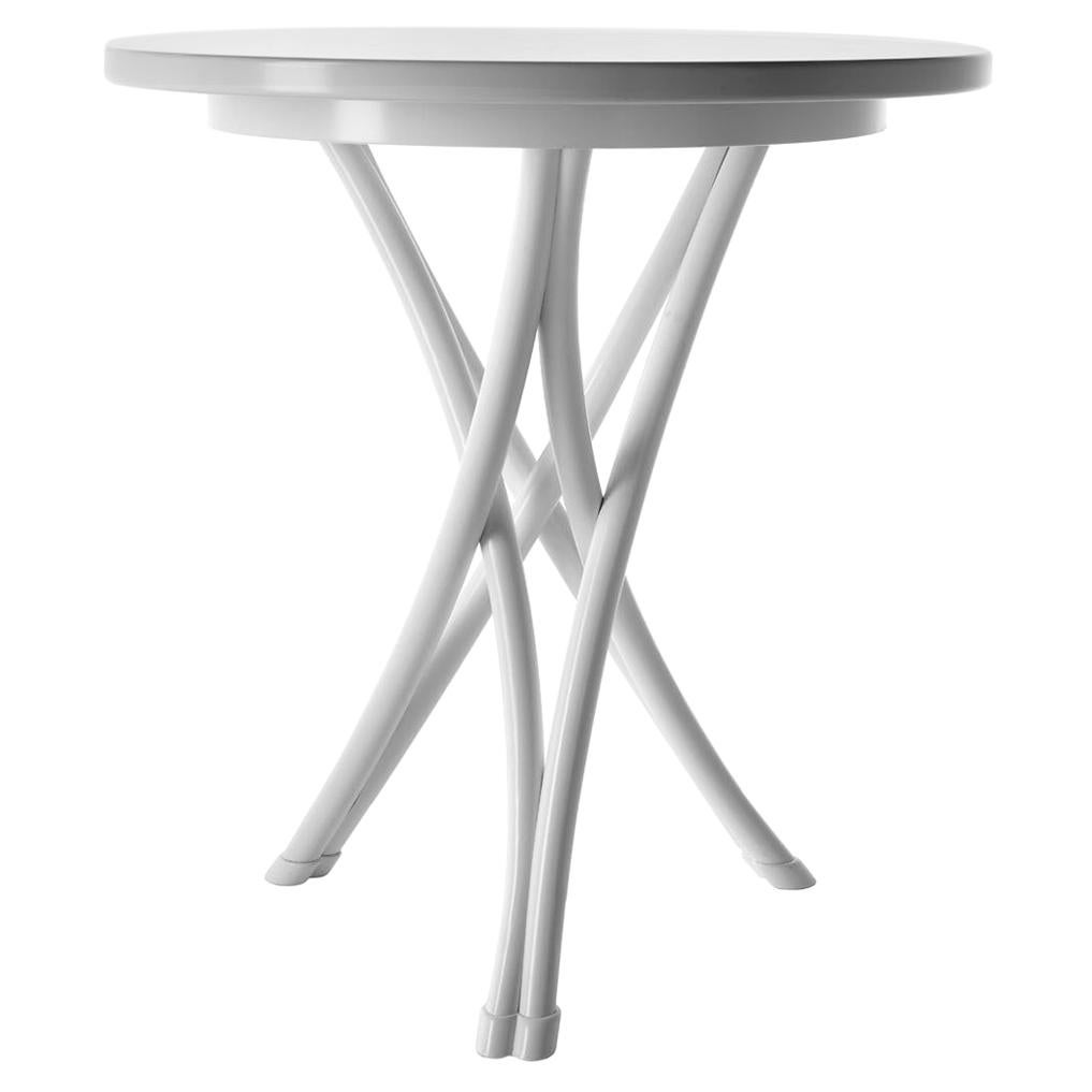 Gebrüder Thonet Vienna GmbH - Petite table basse Rehbeintisch en laque blanche